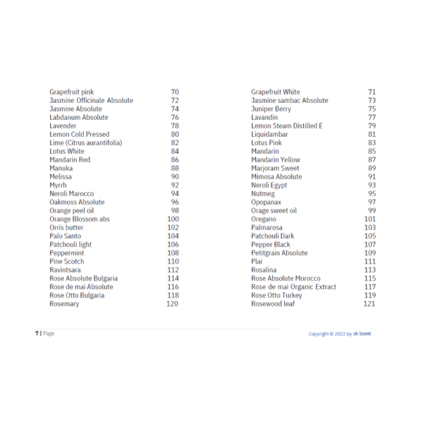 E-book " Essential oils characteristics and Safety Regulations" - Image 5